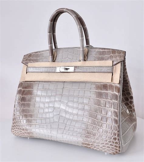 grey hermes ostrich bag|crocodile skin hermes bag.